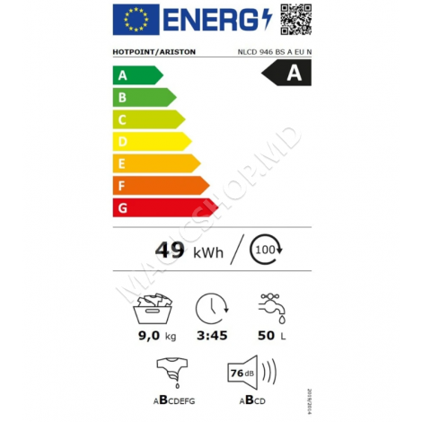 Mașina de spălat rufe Hotpoint-Ariston NM11 845 WS A EU N